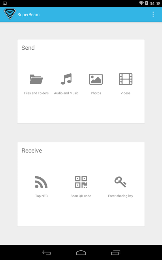 SuperBeam PRO Unlocker - screenshot