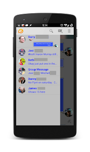 Lastest EvolveSMS BlueWZ APK for Android