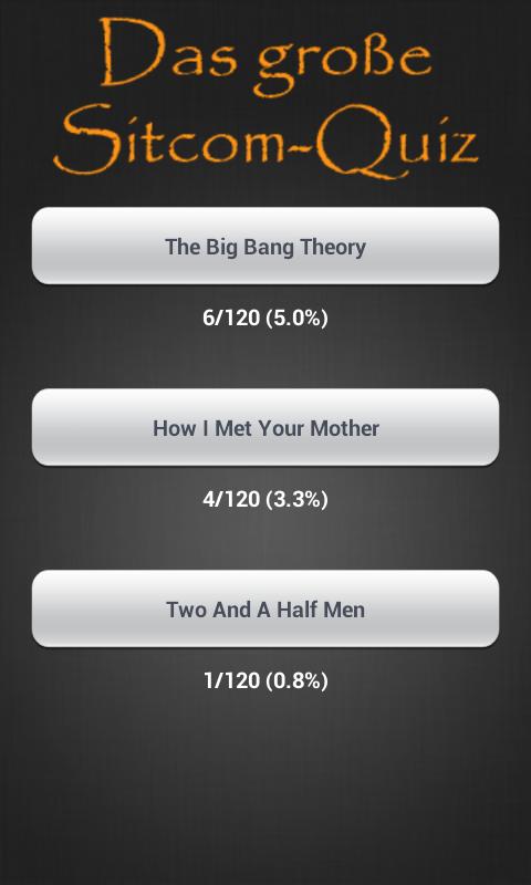 Android application TV-Serien-Quiz (Deutsch) screenshort