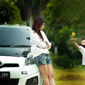 iam happy mom by Anthony Bagaskara - People Family