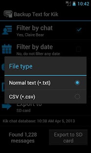 Backup Text for Kik [root] - náhled
