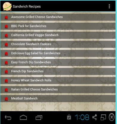 【免費生活App】Sandwich Recipes-APP點子