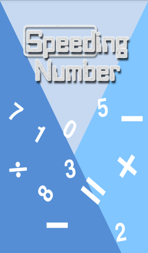 Number Game Speeding Number