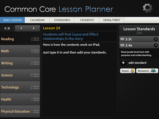 免費下載教育APP|Common Core Lesson Planner app開箱文|APP開箱王