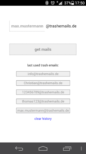 Trash Emails