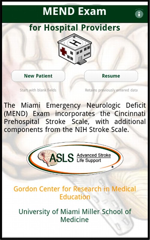 Android application MEND Hospital screenshort