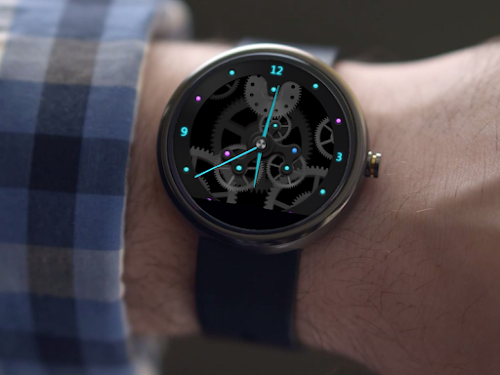 Android application Gears Watchface screenshort