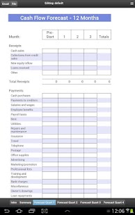 Free Download Yearly Cash Flow Forecast APK