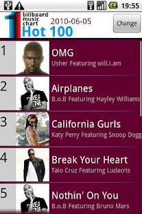 BillBoard Music Chart