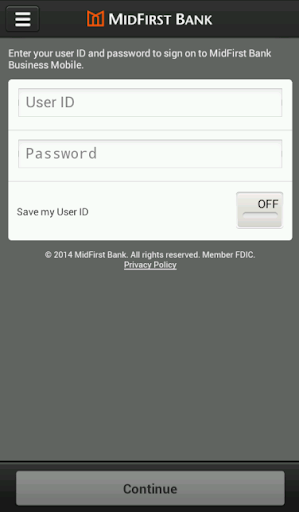 MidFirst Bank Business Mobile