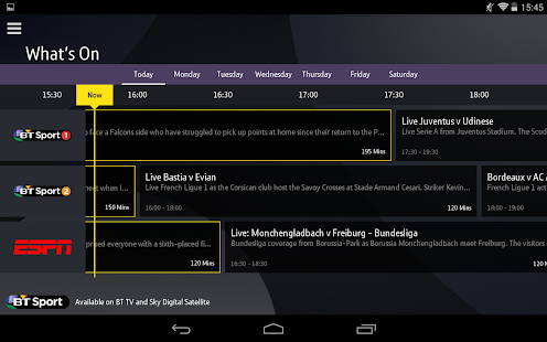 BT Sport - screenshot thumbnail