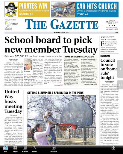 Medina Gazette E-edition