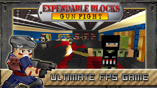 Expendable Blocks Gun Fight