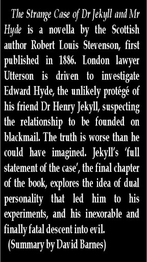 AudioBook-Dr Jekyll Mr Hyde