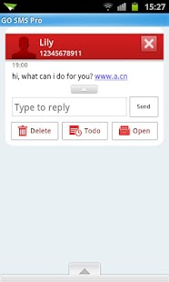 How to download GO SMS Elegant Red 1.0 apk for bluestacks