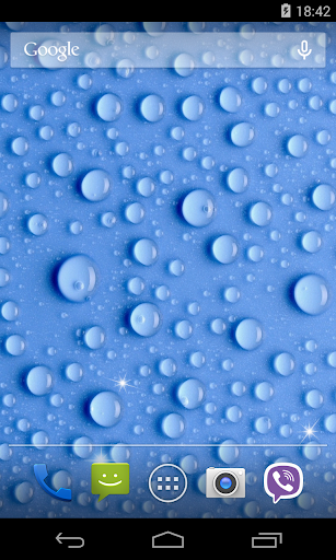 Water Drops Live Wallpaper