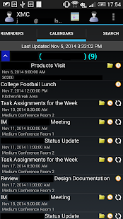 eXchange My Contacts Screen 2