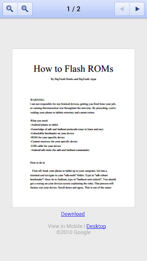How to Flash Custom ROMs