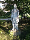 Statue in Geusa, Germany