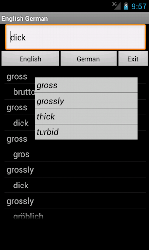 【免費教育App】English German Dictionary-APP點子