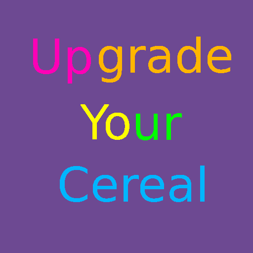 Upgrade Your Cereal - Basic LOGO-APP點子