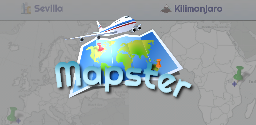 Mapster32. Geography Quiz game 3d Android app. Угадай местоположение
