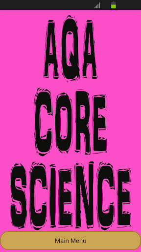 GCSE Core Science - AQA