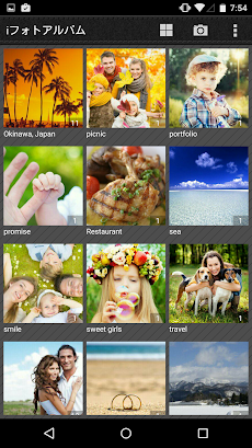 Iフォトアルバム 大切な写真や動画をアルバムで整理 Androidアプリ Applion