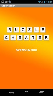 Ruzzle Cheater - Swedish words Screenshots 2