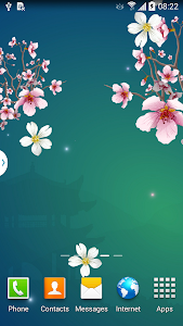 Abstract Sakura Live Wallpaper screenshot 3