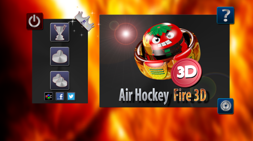 Air Hockey Fire 3D