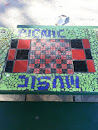 Checkerboard Mosaic Manning Park
