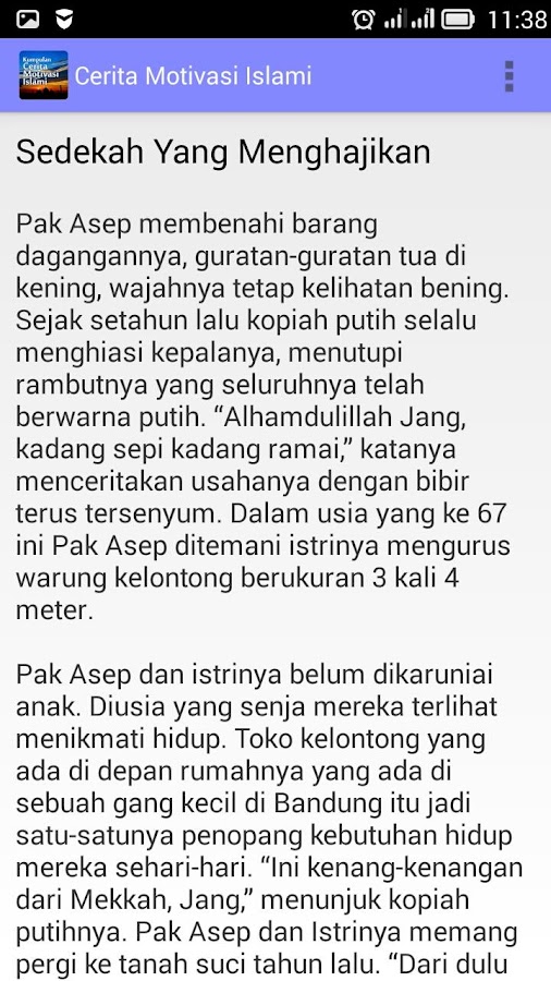 Cerita Motivasi Islami - Android Apps on Google Play