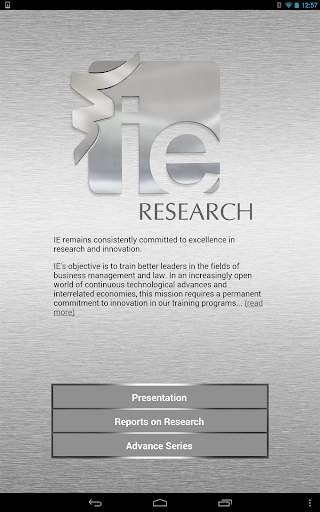 【免費商業App】IE Research ©2013-APP點子