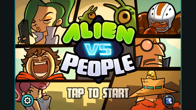 Alien Vs People Screen 1