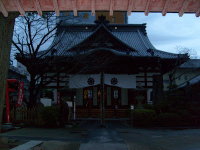 Saiko-Ji Temple in the last of the light