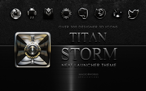 【免費個人化App】Next Launcher Theme T Storm-APP點子