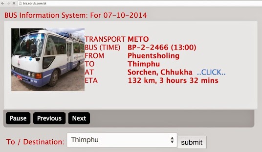 Free Download Bus Information System APK for Android