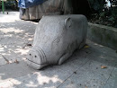 Pig Sculpture 