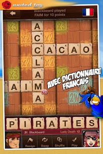 Capture d'ecran de l'application Android Words+ ~ turn-based