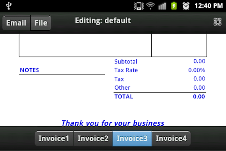 Custom Invoice Screenshots 6