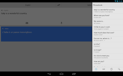 Google Traduction - screenshot thumbnail