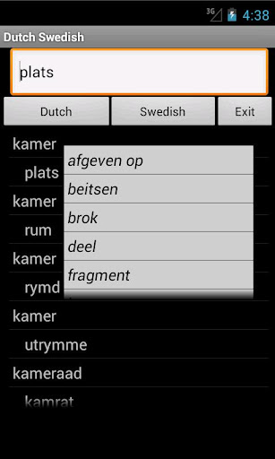 Dutch Swedish Dictionary