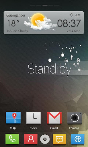 Stand by GO Launcher Theme