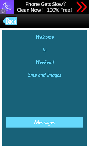 Weekend SMS Week end Message