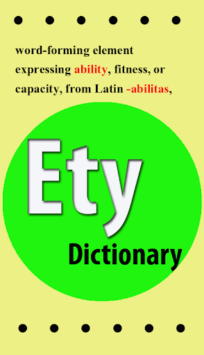 Etymology Dictionary