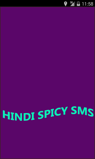 Hindi Spicy SMS