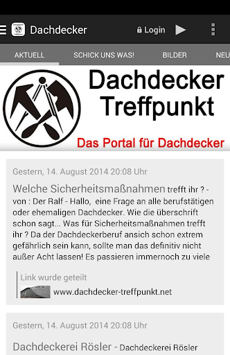 Dachdecker Club und Forum