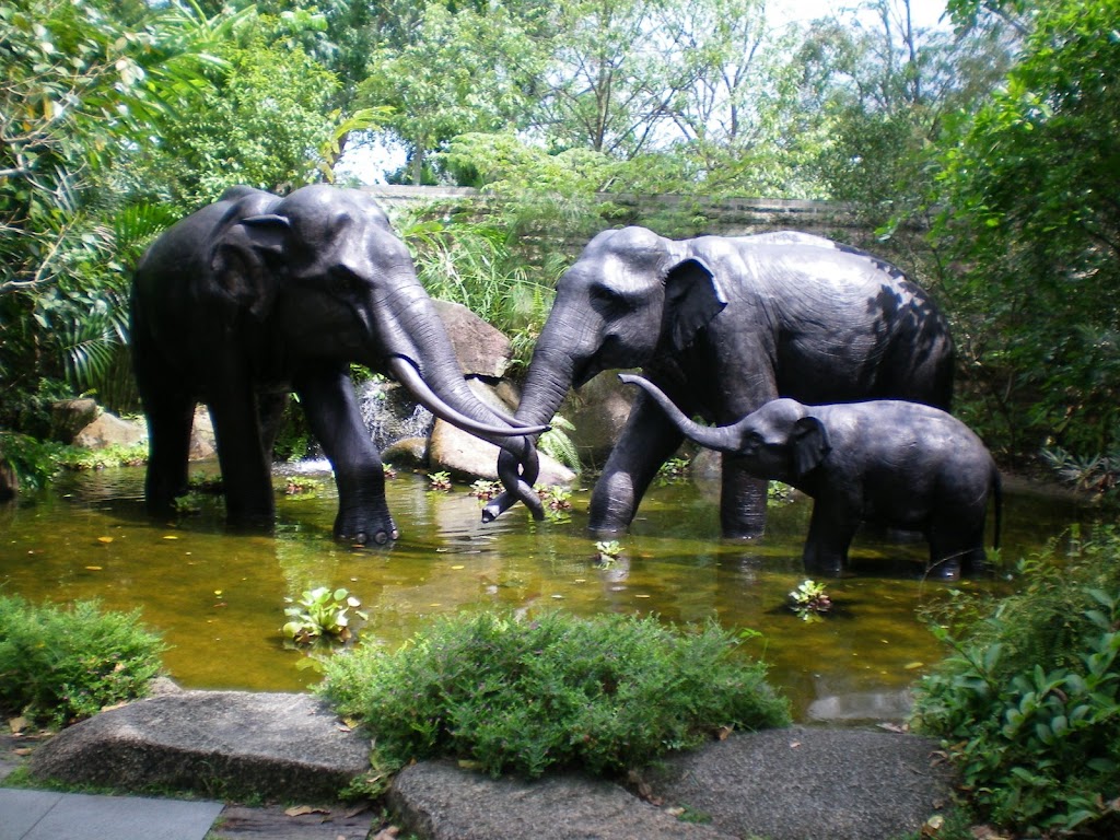 Statues d'éléphants