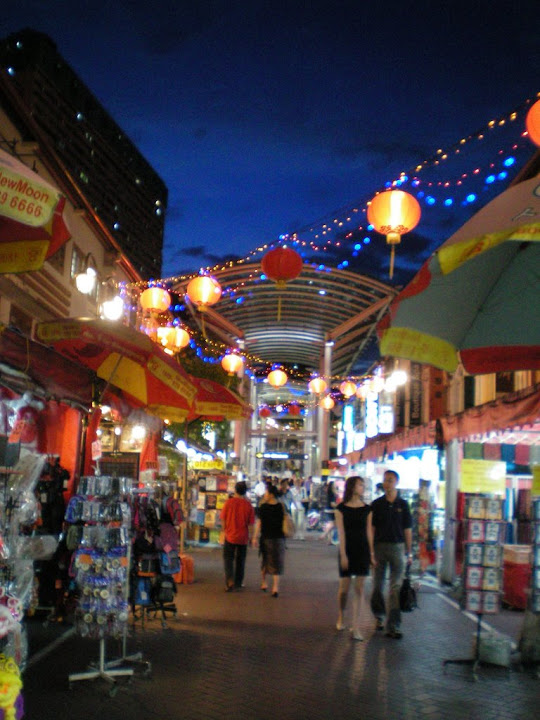 Chinatown et ses lanternes